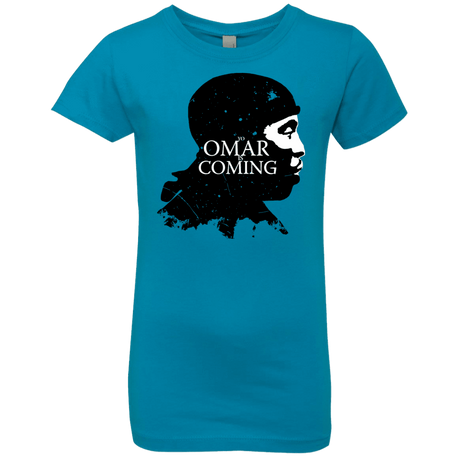 T-Shirts Turquoise / YXS Yo Omar Is Coming Girls Premium T-Shirt