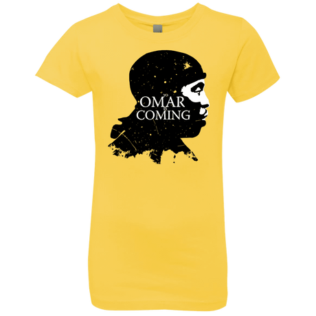 T-Shirts Vibrant Yellow / YXS Yo Omar Is Coming Girls Premium T-Shirt