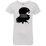 T-Shirts White / YXS Yo Omar Is Coming Girls Premium T-Shirt