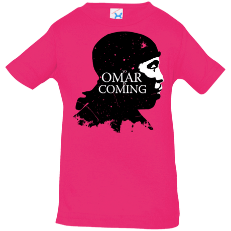 T-Shirts Hot Pink / 6 Months Yo Omar Is Coming Infant Premium T-Shirt