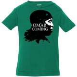 T-Shirts Kelly / 6 Months Yo Omar Is Coming Infant Premium T-Shirt