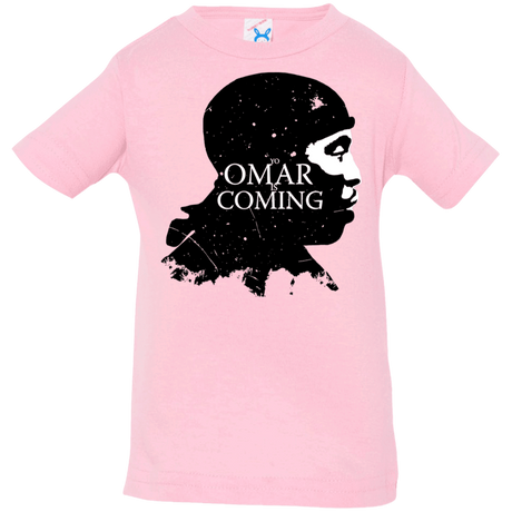 T-Shirts Pink / 6 Months Yo Omar Is Coming Infant Premium T-Shirt