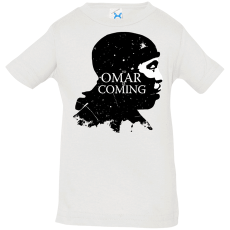 T-Shirts White / 6 Months Yo Omar Is Coming Infant Premium T-Shirt