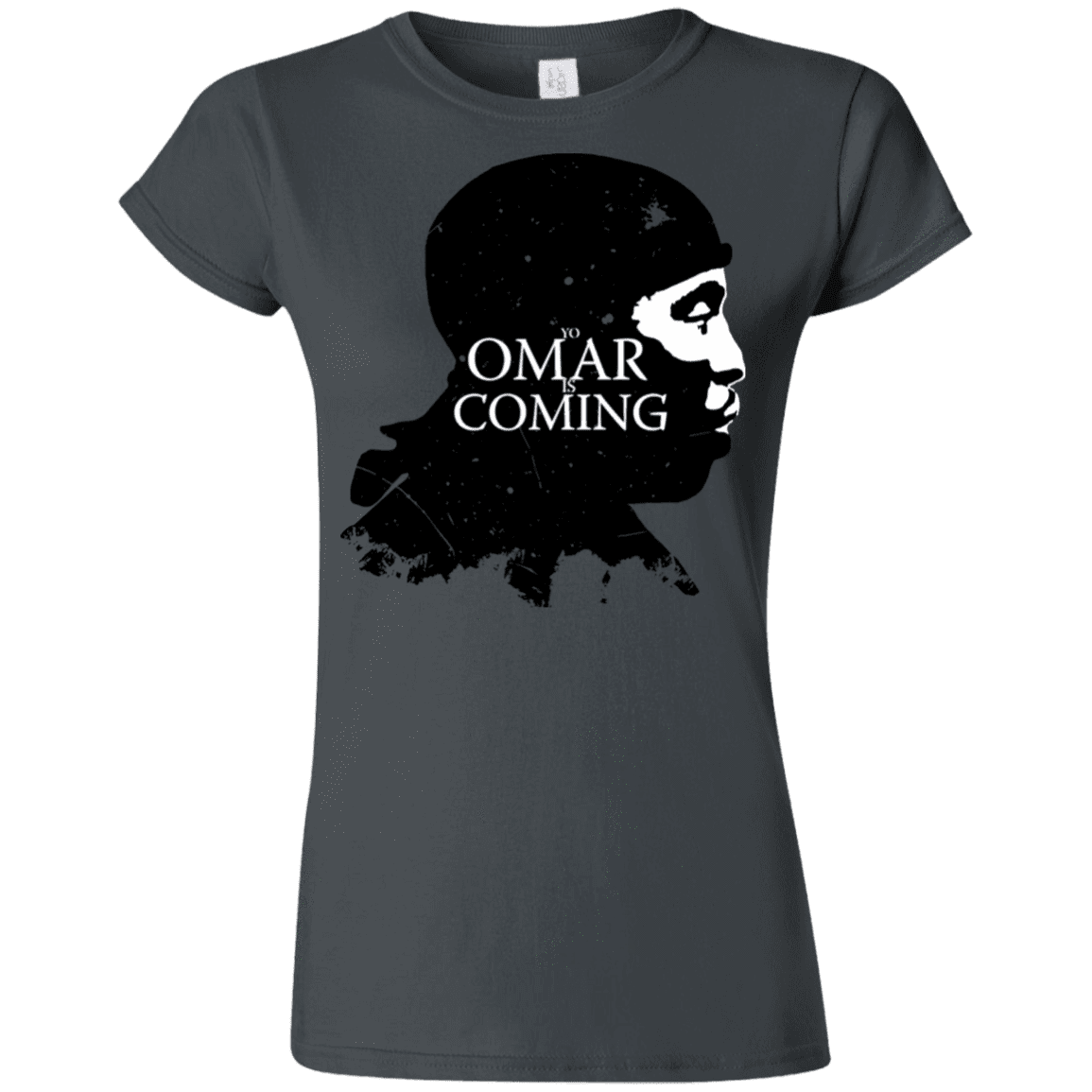 T-Shirts Charcoal / S Yo Omar Is Coming Junior Slimmer-Fit T-Shirt