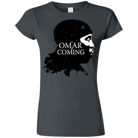 T-Shirts Charcoal / S Yo Omar Is Coming Junior Slimmer-Fit T-Shirt