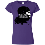 T-Shirts Purple / S Yo Omar Is Coming Junior Slimmer-Fit T-Shirt