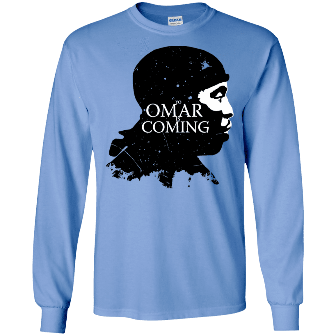 T-Shirts Carolina Blue / S Yo Omar Is Coming Men's Long Sleeve T-Shirt