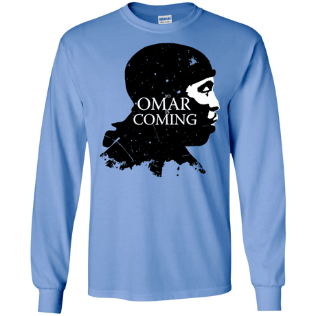 T-Shirts Carolina Blue / S Yo Omar Is Coming Men's Long Sleeve T-Shirt