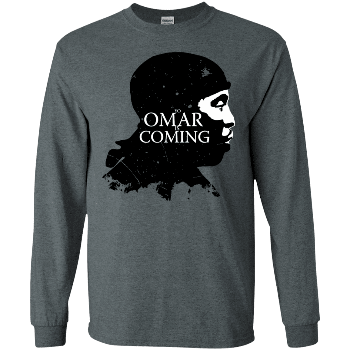 T-Shirts Dark Heather / S Yo Omar Is Coming Men's Long Sleeve T-Shirt