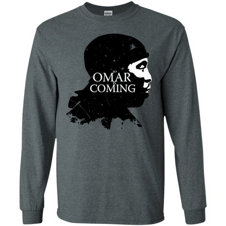 T-Shirts Dark Heather / S Yo Omar Is Coming Men's Long Sleeve T-Shirt