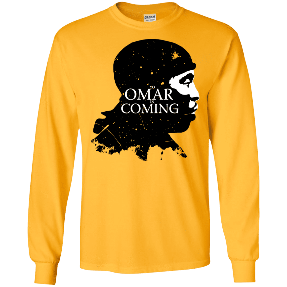 T-Shirts Gold / S Yo Omar Is Coming Men's Long Sleeve T-Shirt