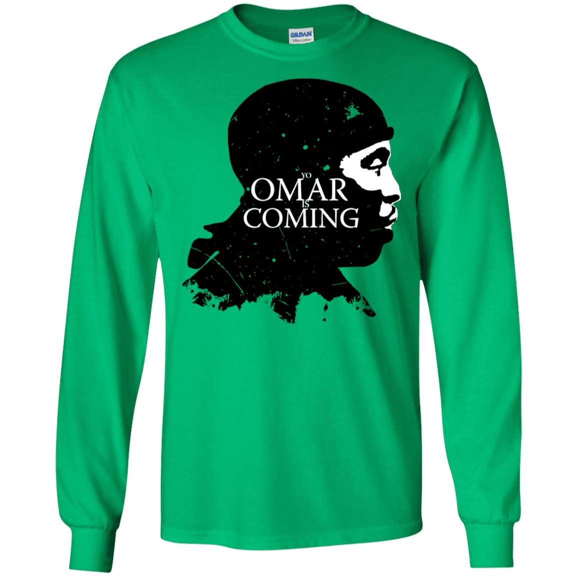 T-Shirts Irish Green / S Yo Omar Is Coming Men's Long Sleeve T-Shirt