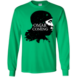 T-Shirts Irish Green / S Yo Omar Is Coming Men's Long Sleeve T-Shirt