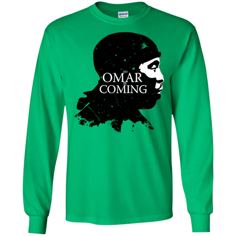 T-Shirts Irish Green / S Yo Omar Is Coming Men's Long Sleeve T-Shirt