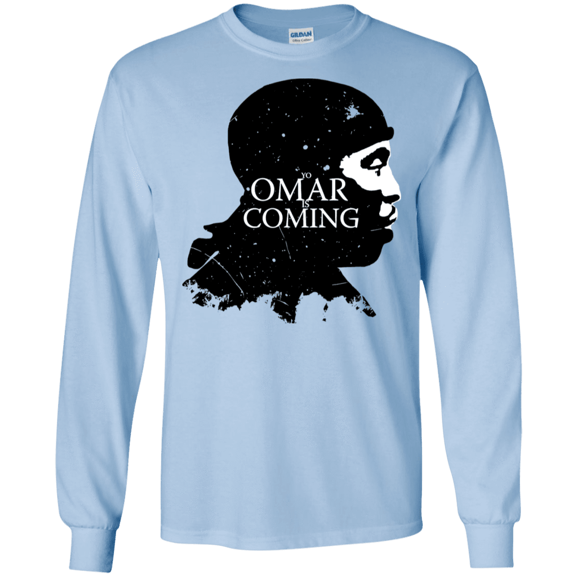 T-Shirts Light Blue / S Yo Omar Is Coming Men's Long Sleeve T-Shirt