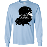 T-Shirts Light Blue / S Yo Omar Is Coming Men's Long Sleeve T-Shirt