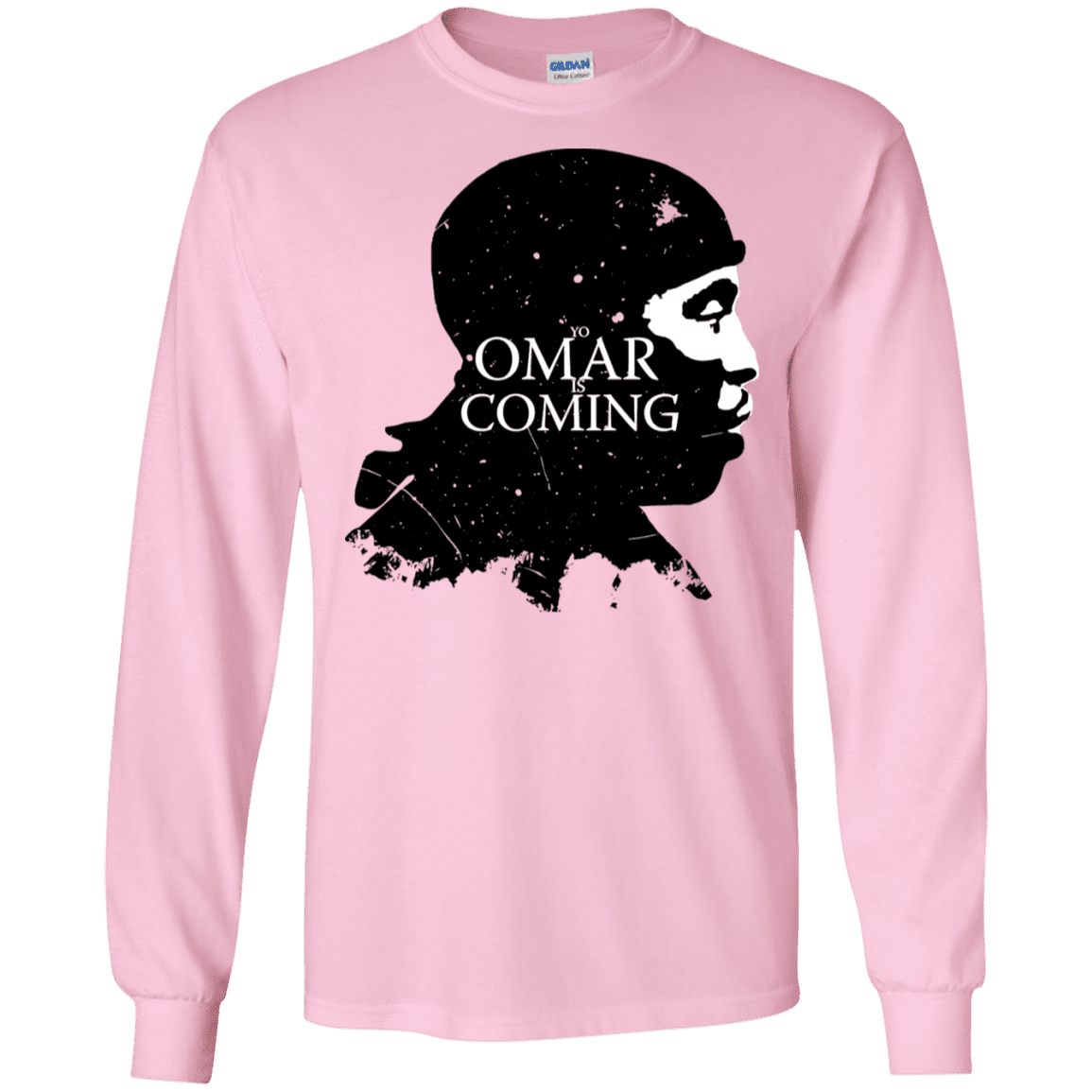 T-Shirts Light Pink / S Yo Omar Is Coming Men's Long Sleeve T-Shirt