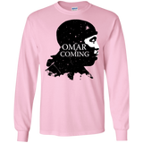 T-Shirts Light Pink / S Yo Omar Is Coming Men's Long Sleeve T-Shirt