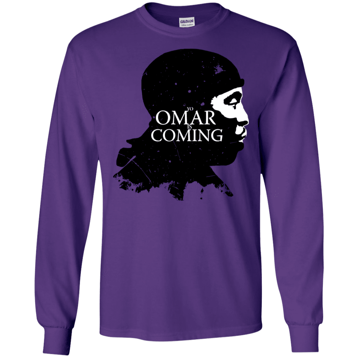 T-Shirts Purple / S Yo Omar Is Coming Men's Long Sleeve T-Shirt