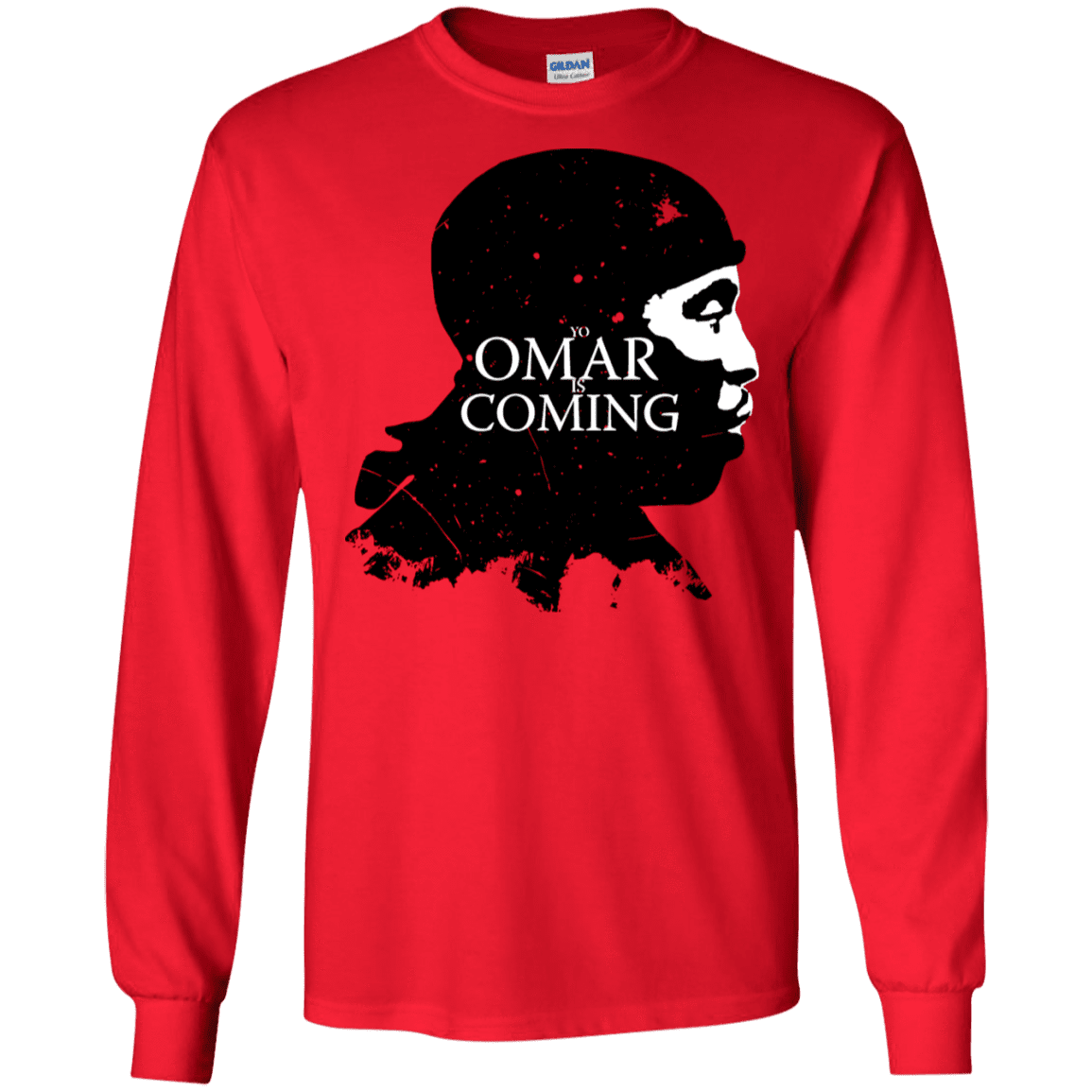 T-Shirts Red / S Yo Omar Is Coming Men's Long Sleeve T-Shirt