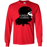 T-Shirts Red / S Yo Omar Is Coming Men's Long Sleeve T-Shirt