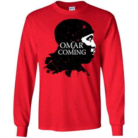 T-Shirts Red / S Yo Omar Is Coming Men's Long Sleeve T-Shirt