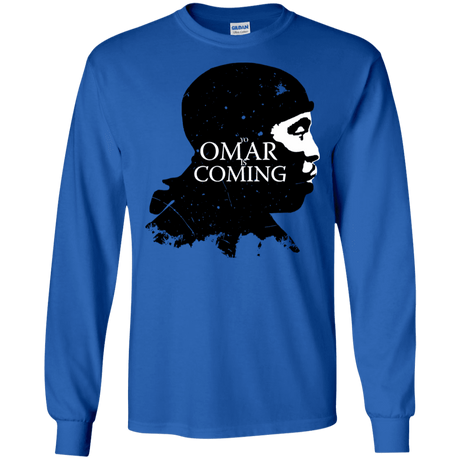 T-Shirts Royal / S Yo Omar Is Coming Men's Long Sleeve T-Shirt