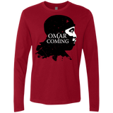 T-Shirts Cardinal / S Yo Omar Is Coming Men's Premium Long Sleeve