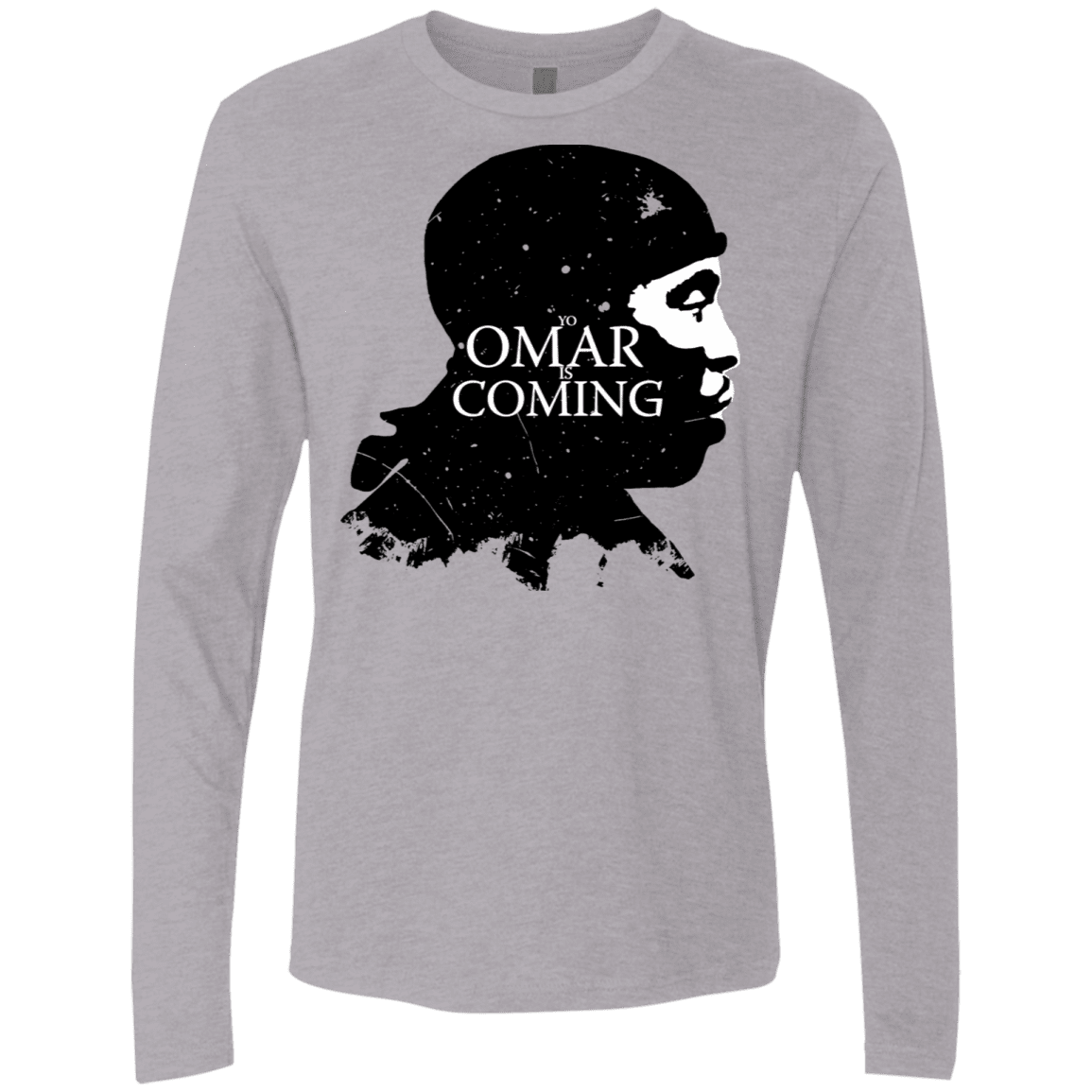 T-Shirts Heather Grey / S Yo Omar Is Coming Men's Premium Long Sleeve