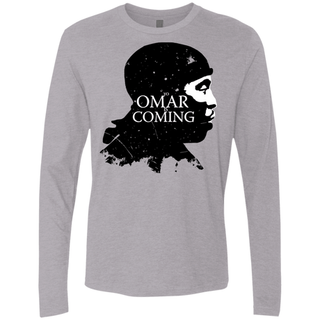 T-Shirts Heather Grey / S Yo Omar Is Coming Men's Premium Long Sleeve