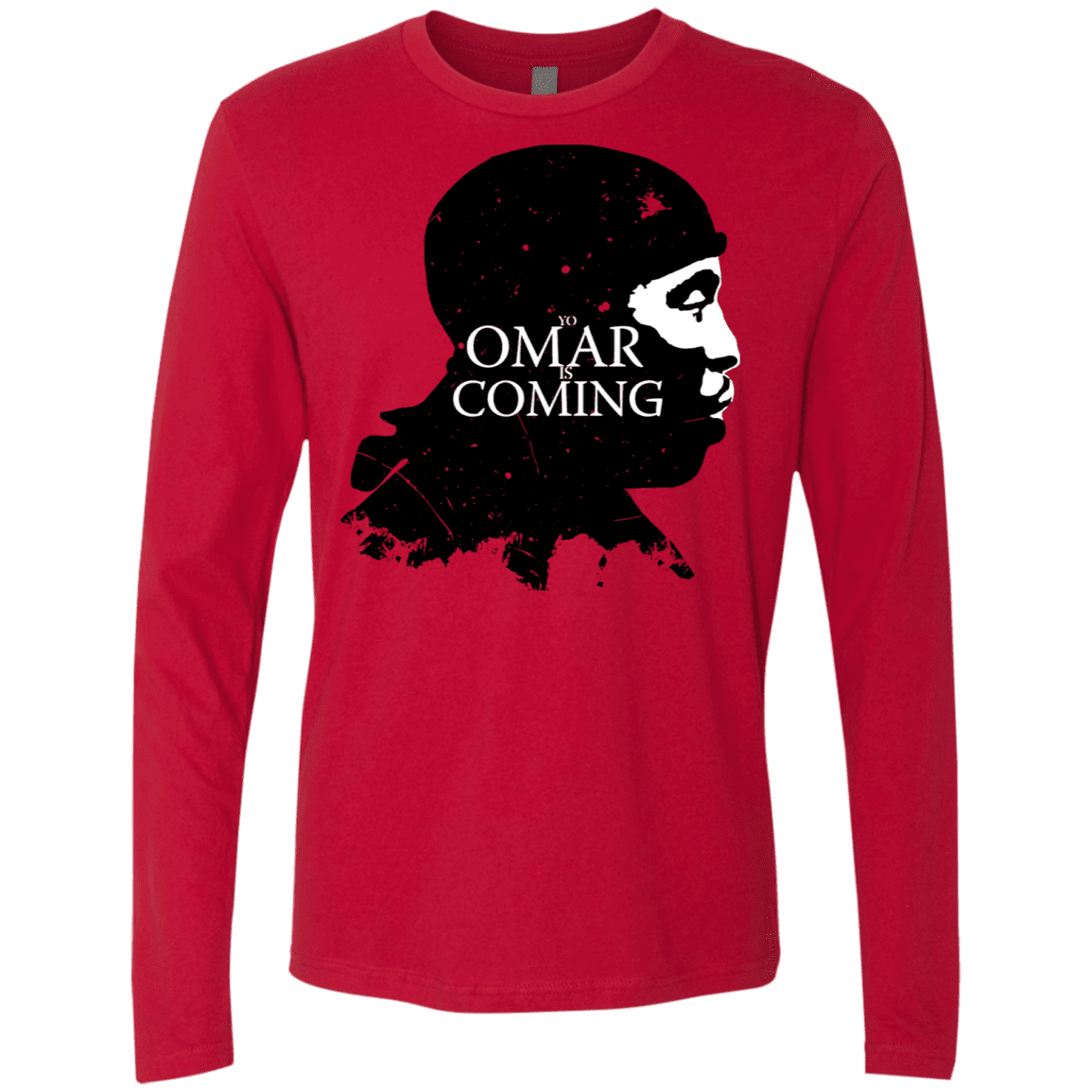 T-Shirts Red / S Yo Omar Is Coming Men's Premium Long Sleeve