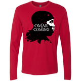 T-Shirts Red / S Yo Omar Is Coming Men's Premium Long Sleeve