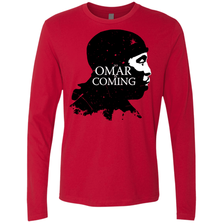 T-Shirts Red / S Yo Omar Is Coming Men's Premium Long Sleeve