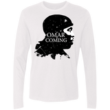 T-Shirts White / S Yo Omar Is Coming Men's Premium Long Sleeve