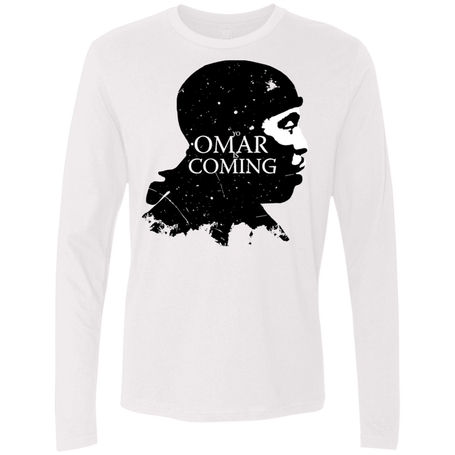 T-Shirts White / S Yo Omar Is Coming Men's Premium Long Sleeve