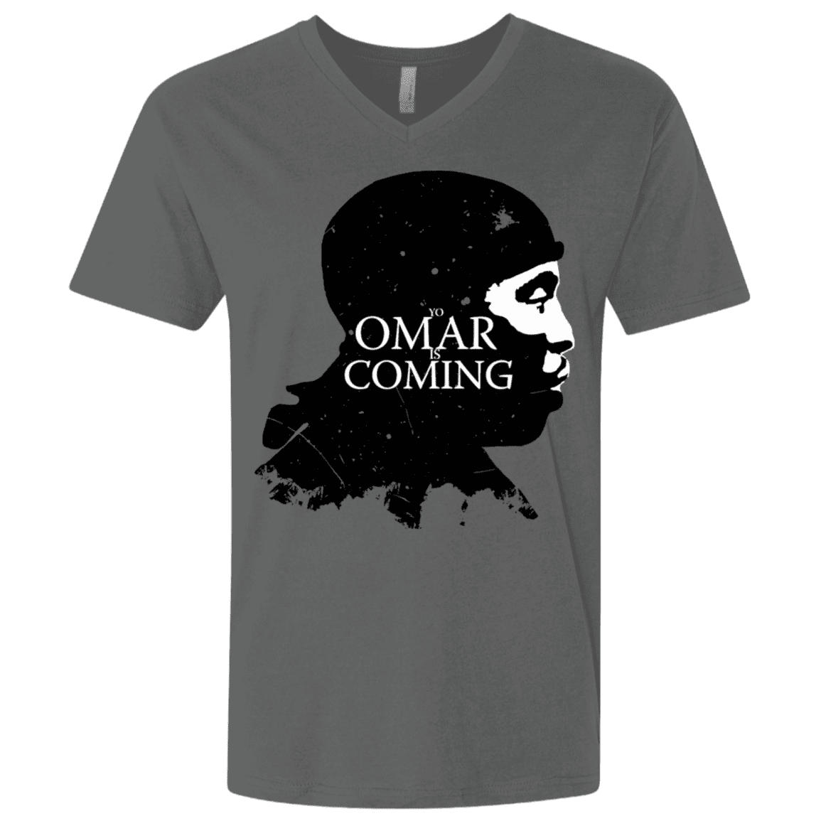 T-Shirts Heavy Metal / X-Small Yo Omar Is Coming Men's Premium V-Neck