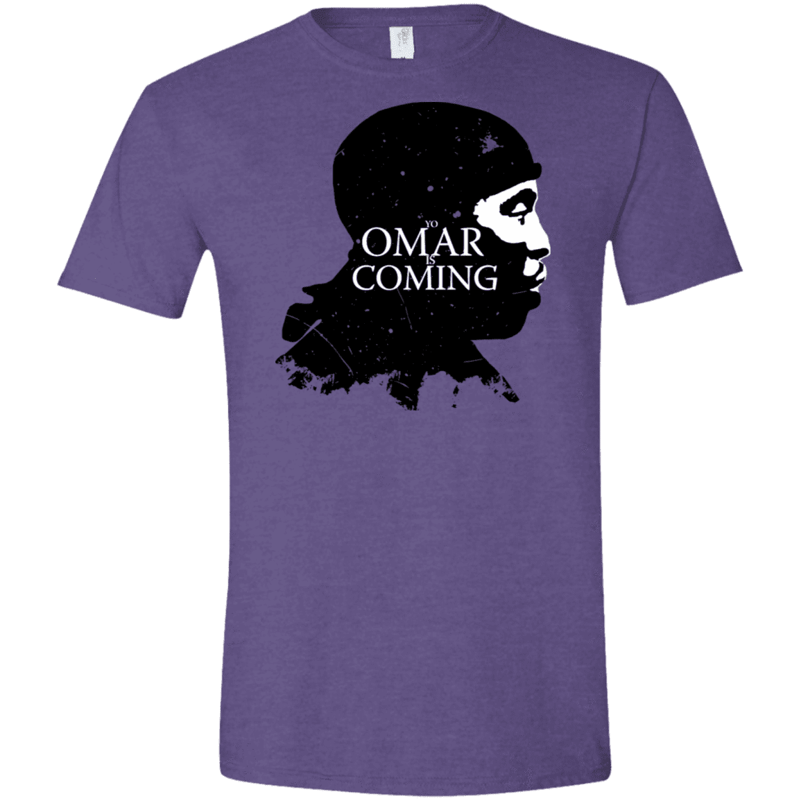 T-Shirts Heather Purple / S Yo Omar Is Coming Men's Semi-Fitted Softstyle