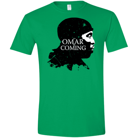 T-Shirts Irish Green / S Yo Omar Is Coming Men's Semi-Fitted Softstyle