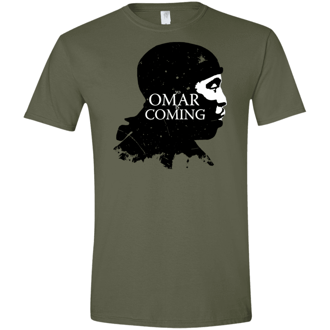 T-Shirts Military Green / S Yo Omar Is Coming Men's Semi-Fitted Softstyle