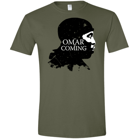 T-Shirts Military Green / S Yo Omar Is Coming Men's Semi-Fitted Softstyle