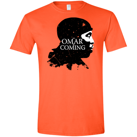 T-Shirts Orange / S Yo Omar Is Coming Men's Semi-Fitted Softstyle