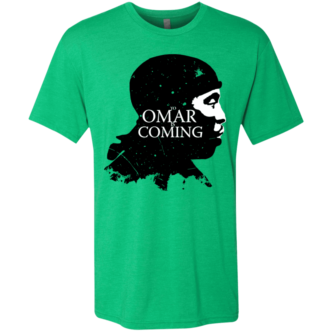 T-Shirts Envy / S Yo Omar Is Coming Men's Triblend T-Shirt