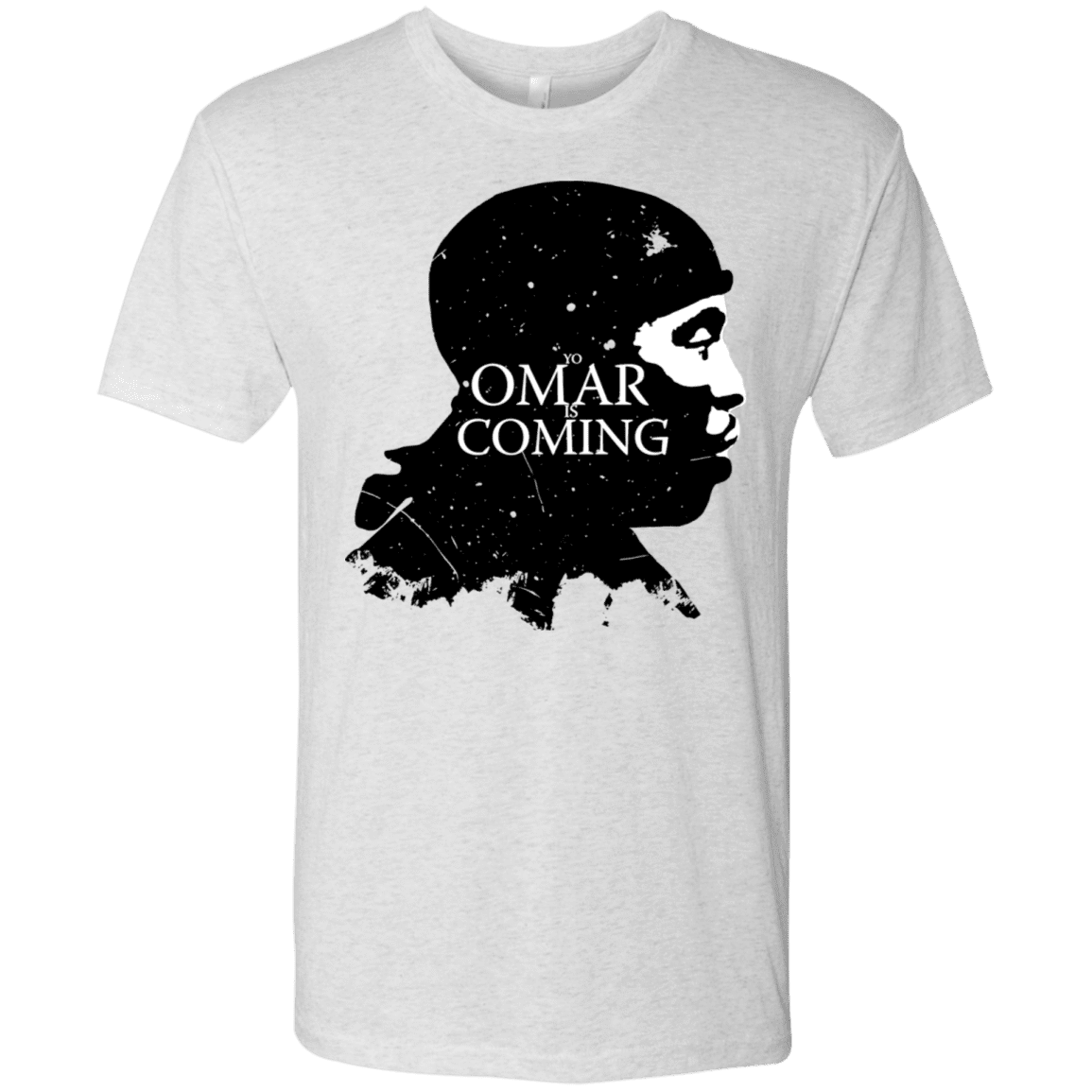 T-Shirts Heather White / S Yo Omar Is Coming Men's Triblend T-Shirt