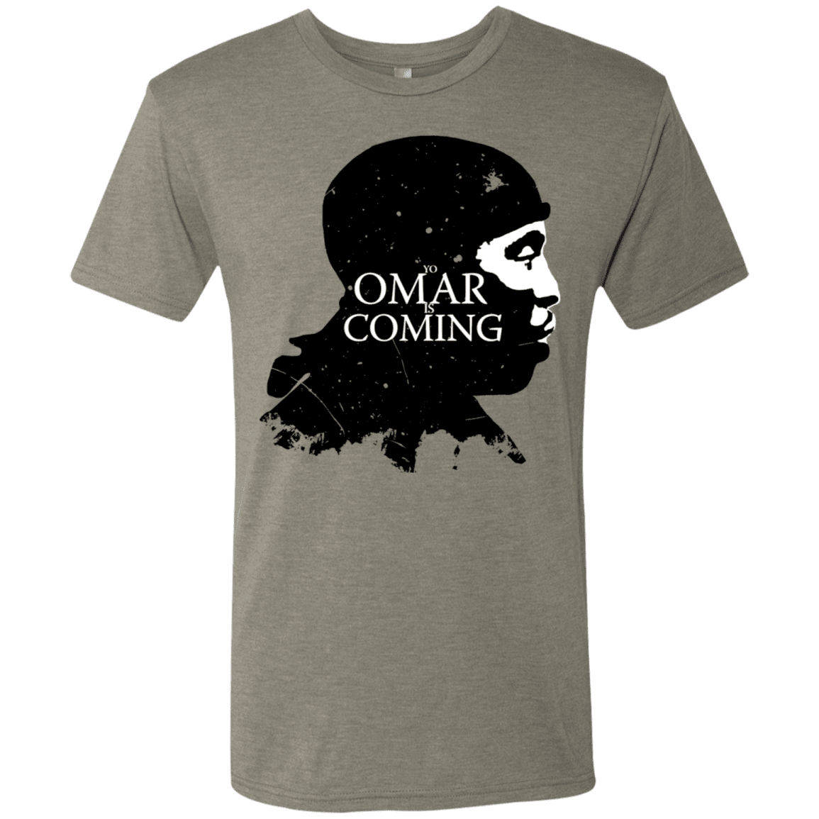 T-Shirts Venetian Grey / S Yo Omar Is Coming Men's Triblend T-Shirt