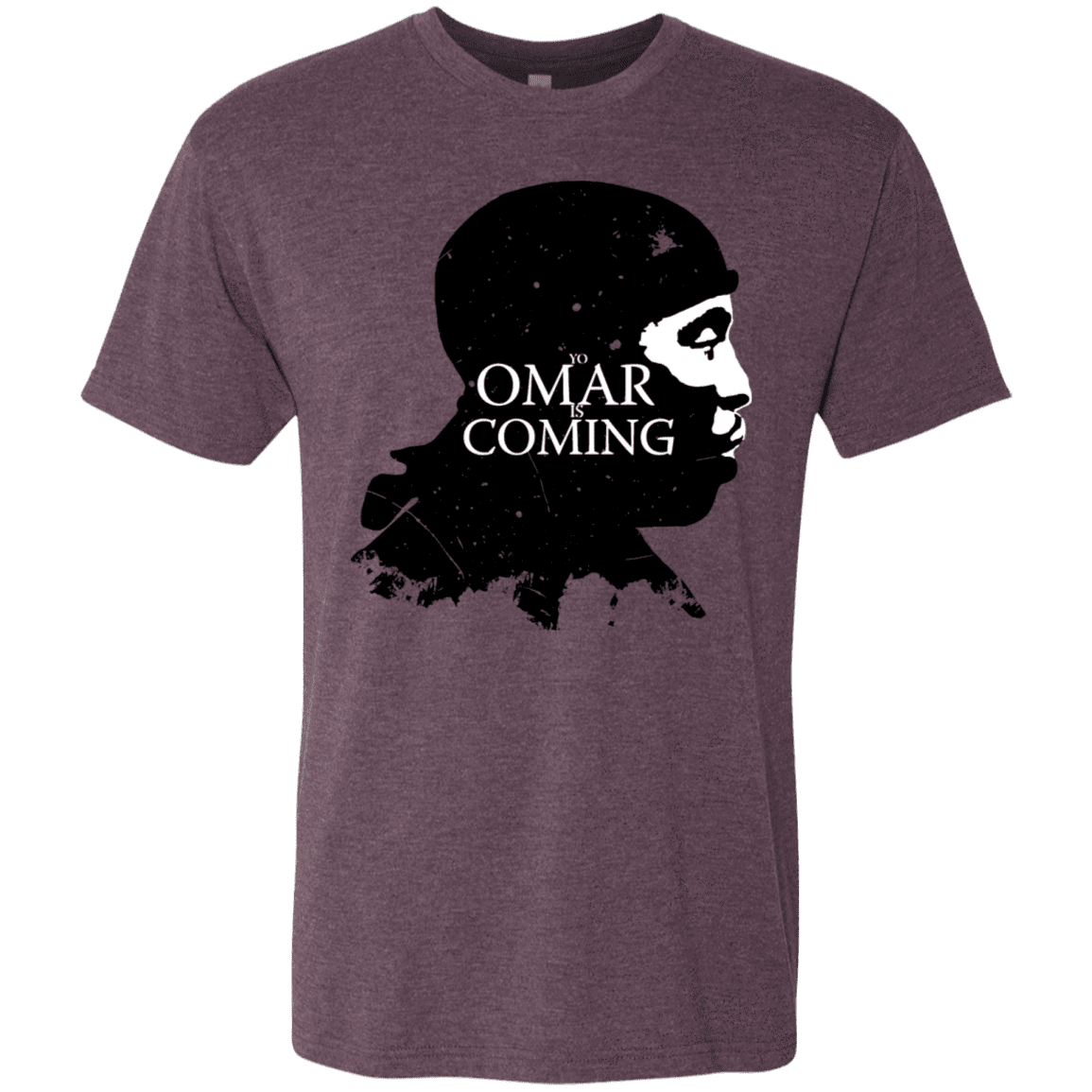 T-Shirts Vintage Purple / S Yo Omar Is Coming Men's Triblend T-Shirt