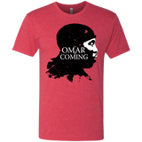 T-Shirts Vintage Red / S Yo Omar Is Coming Men's Triblend T-Shirt
