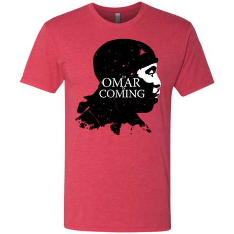 T-Shirts Vintage Red / S Yo Omar Is Coming Men's Triblend T-Shirt