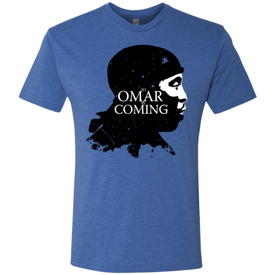 T-Shirts Vintage Royal / S Yo Omar Is Coming Men's Triblend T-Shirt
