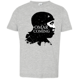 T-Shirts Heather Grey / 2T Yo Omar Is Coming Toddler Premium T-Shirt