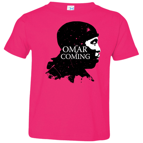 T-Shirts Hot Pink / 2T Yo Omar Is Coming Toddler Premium T-Shirt